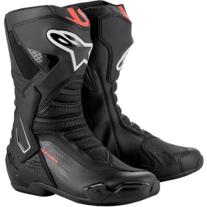 BOTAS Alpinestars deportivas Smx-6 V3 NGO/BCO/ROJ FLUO BTS