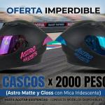 CASCOS ASTRO STINGER 2 X $2000