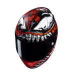 Casco Para Moto Hjc Rpha 12 Maximized Venom Gris/ Rojo