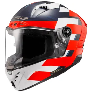 Casco Deportivo Ls2 Thunder Volt Amarillo/gris 100% Carbono
