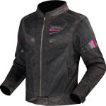 CHAMARRA LS2 GARDA NEGRO ROSA DAMA