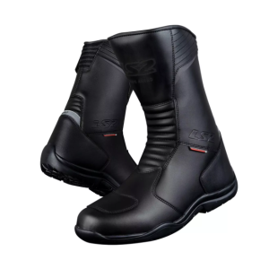 Botas Para Moto Ls2 Urano Negro Impermeables Certificadas