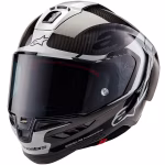 CASCO ALPINESTARS SUPERTECH R10 Element Black Carbon / Silver / Black