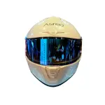 CASCO INTEGRAL ASTRO APEX BLANCO PERLA AZUL