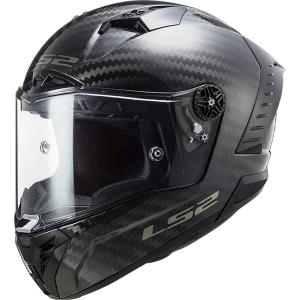 CASCO DEPORTIVO LS2 THUNDER SOLID NEGRO CARBON BRILLOSO