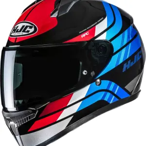 OUTLET CASCO HJC C10 HYPER NGO/ROJ/AZUL